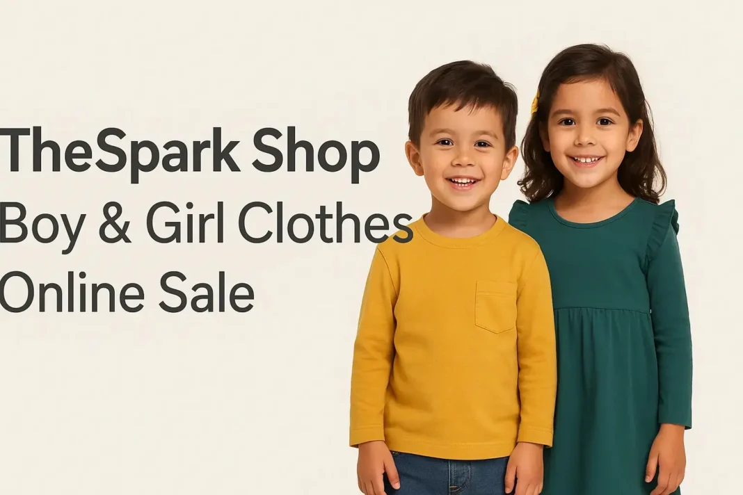 TheSpark Shop Boy & Girl Clothes Online Sale businessrecorder.news