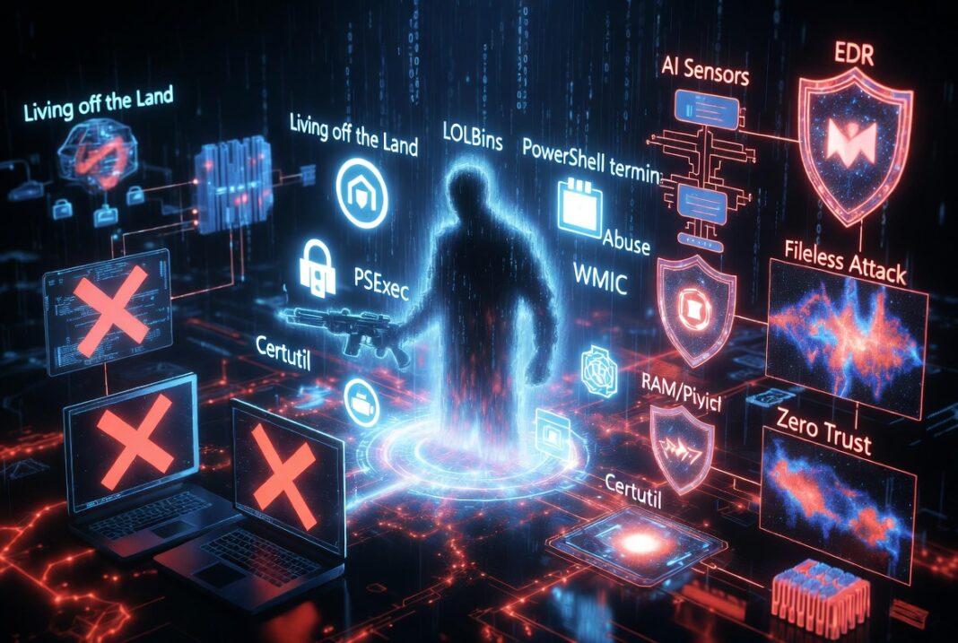 Protecting Against Living-off-the-Land Cyber Attacks Using Advanced Security Strategies and Threat Detection Techniques