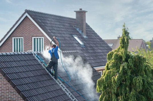 Roof Pressure Washing and Driveway Cleaning in Mansfield
